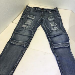 VICTORIOUS DENIM JEANS MEN W34 L30 PRE OWNED